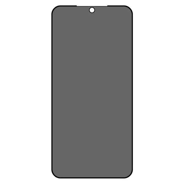For Samsung Galaxy S22+ 5G / S23+ Privacy Anti-Spy Screen Protector Silk Printing Full Glue Tempered Glass Full Coverage Film