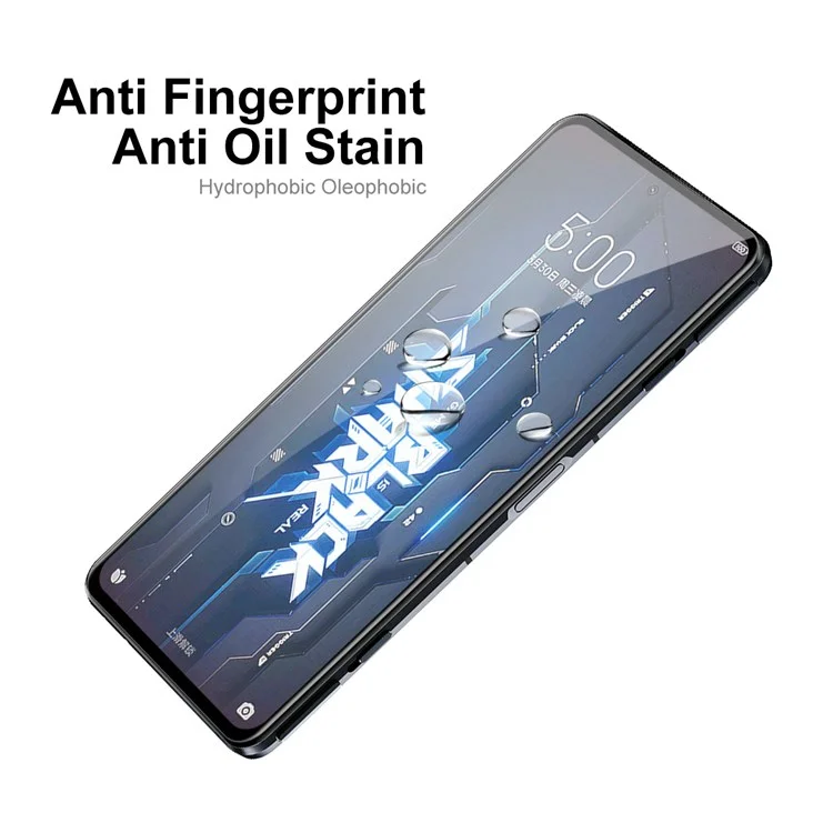 Enkay Hat Prince For Xiaomi Black Shark 5/black Shark 5 Pro 2pcs/set Scrector High Werlify 6d Шелковая Печать Полная Обложка Полная Клейкая Пленка Против Алкогольной Партии