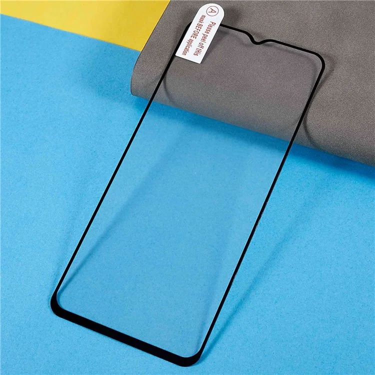 Para TCL 30 5G High Clear Screen Protector Full Cover Full Glue Silk Printing Anti-Scratch Tempered Glass Film