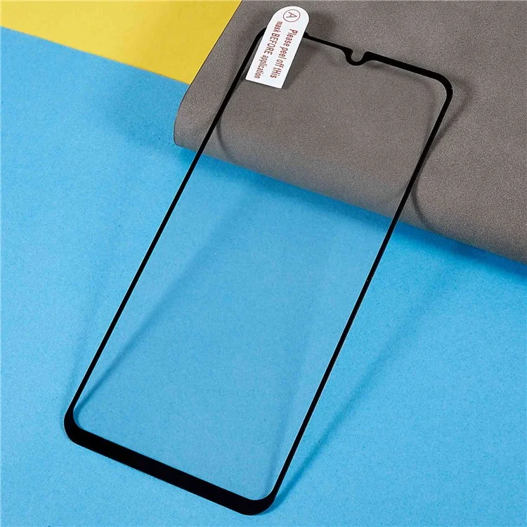 For Xiaomi Redmi 10A Super Clear Full Glue Silk Printing Phone Screen Film Shockproof Full Coverage Tempered Glass Smartphone Screen Protector