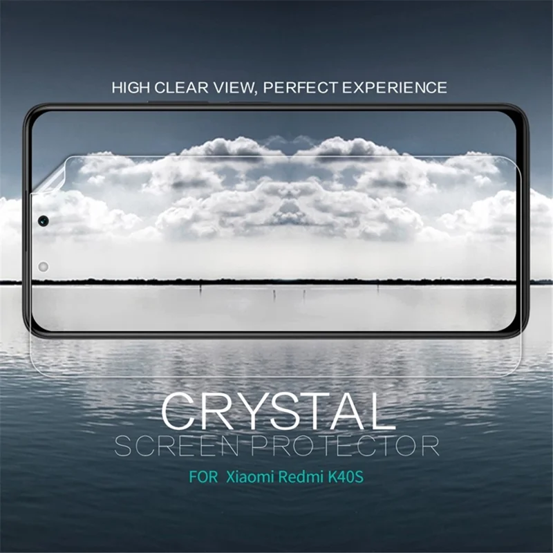 NILLKIN for Xiaomi Poco F4 5G / Redmi K40S 5G Soft Flexible Anti-wear Screen Protector HD Clear PET Film Guard