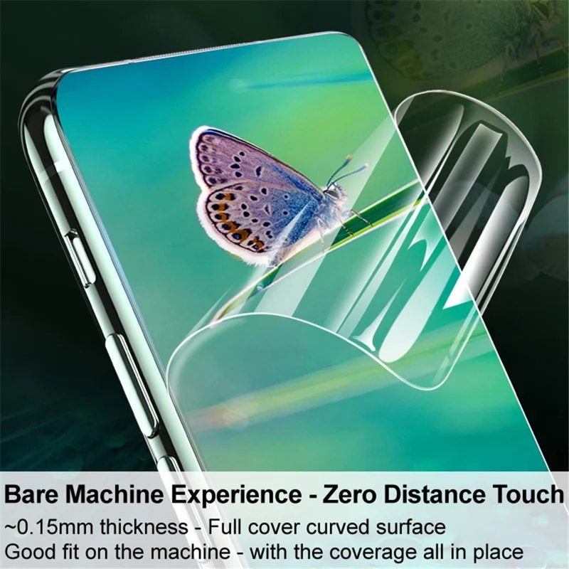 IMAK for Xiaomi Black Shark 5/5 Pro/5 RS 2Pcs/Set Hydrogel Film III Screen Protector High Sensitivity Full Coverage Transparent Soft TPU Protective Film