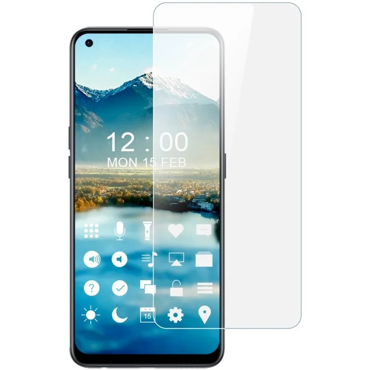 IMAK ARM Series para OnePlus Nord CE 2 5G Película protectora de pantalla de alta sensibilidad a prueba de explosiones, transparente, HD, suave y de TPU (sin cobertura completa)
