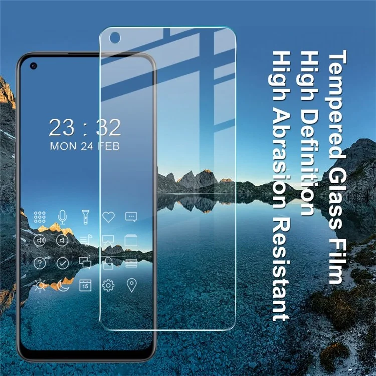 IMAK H Series для OnePlus Nord CE 2 5G Противоцарапинная износостойкая защита экрана из закаленного стекла с прочностью 9H, взрывобезопасная HD-пленка