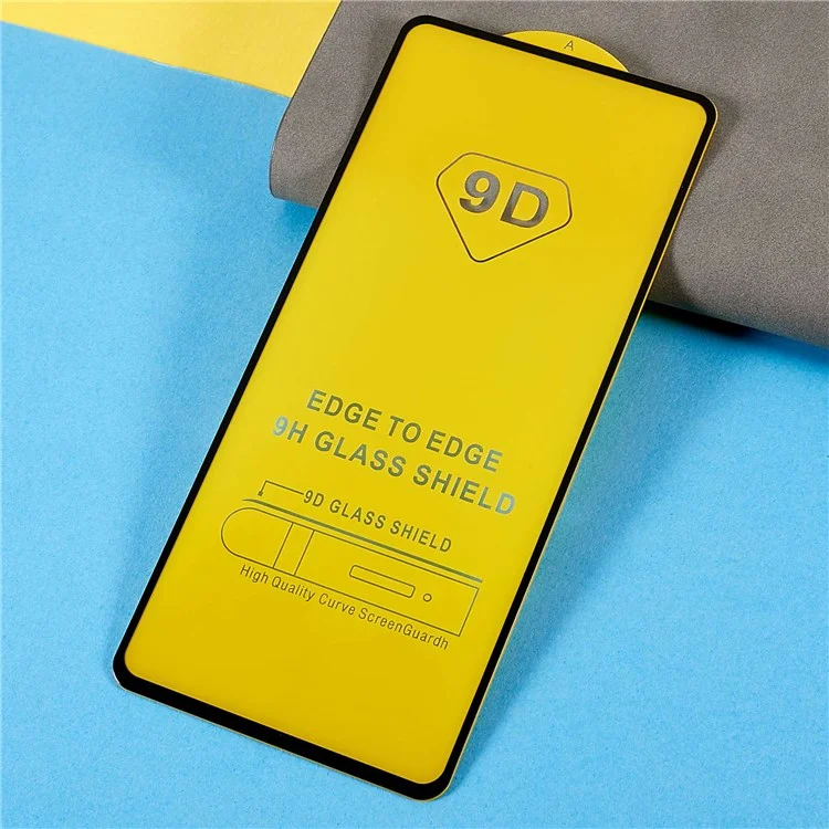 Pour Xiaomi Poco X4 Pro 5G Tempered Glass Film Silk Printing Full Glue Secondary Hardening Full Screen Protector