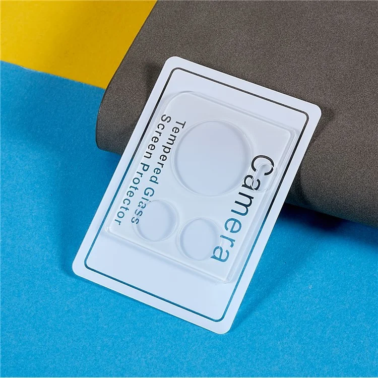 2Pcs/Set Camera Lens Protector for OnePlus Ace 5G, Anti-fingerprint Precise Cutout HD 3D Arc Edge Tempered Glass Film