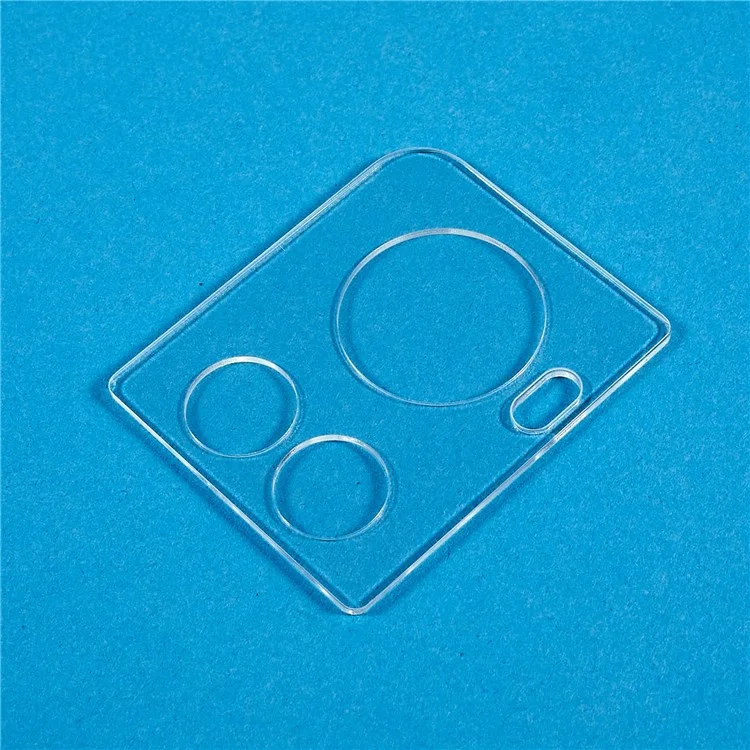 2Pcs/Set Camera Lens Protector for OnePlus Ace 5G, Anti-fingerprint Precise Cutout HD 3D Arc Edge Tempered Glass Film