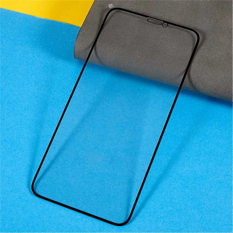 RURIHAI For iPhone 11 Pro 5.8 inch Ultra-thin AGC Tempered Glass Silk Printing Full Glue Full Size Silk Printing HD Clear Screen Protector