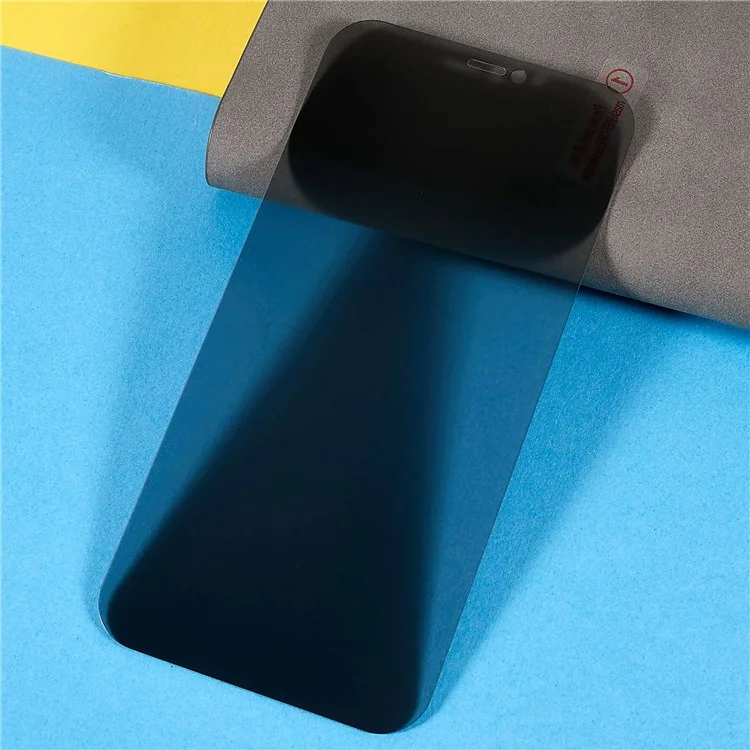 RURIHAI for iPhone 12/ 12 Pro 6.1 inch Anti-Spy AGC Tempered Glass Film Clear Anti-Fingerprint Full Glue 2.5D Privacy Screen Protector