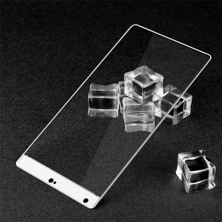 IMAK Full Coverage Tempered Glass Screen Protector Film for Xiaomi Mi Mix - White