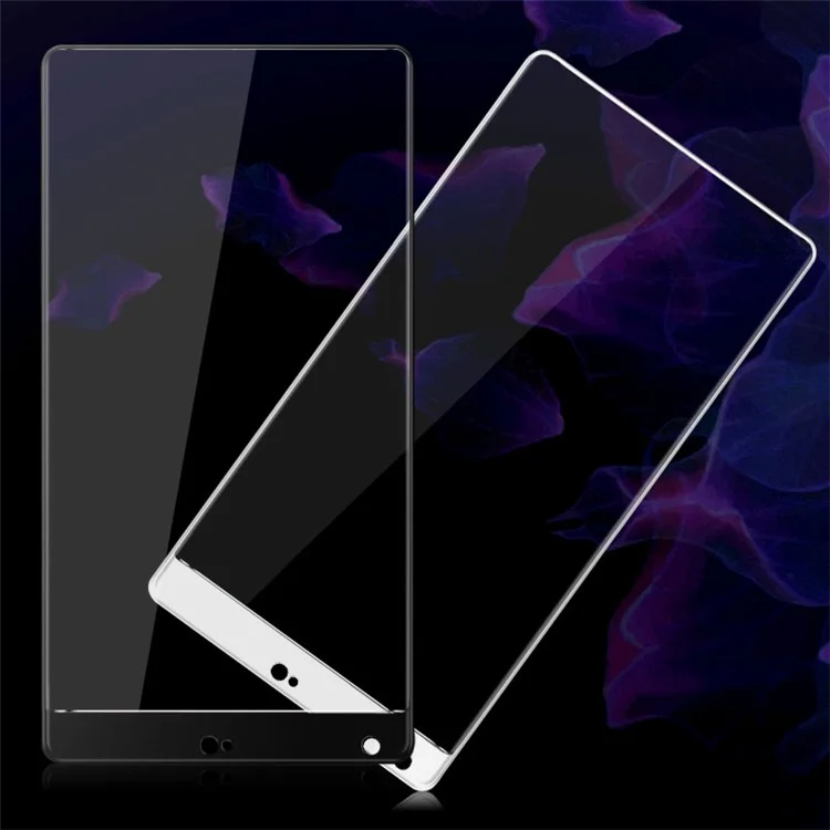 IMAK Full Coverage Tempered Glass Screen Protector Film for Xiaomi Mi Mix - White