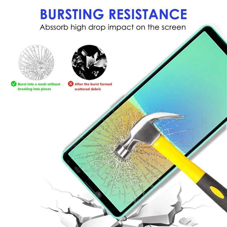 Pour Sony Xperia 10 IV Bubble-free Black Edge Ultra Clear Durable AGC Glass Full Coverage Full Glue Tempered Glass Screen Protector
