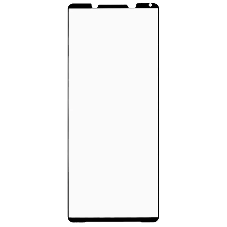 Für Sony Xperia 1 IV Seidendruckfolie aus gehärtetem Glas, vollständiger Abdeckung, staubabweisend, vollständiger Klebstoff, Bildschirmschutz