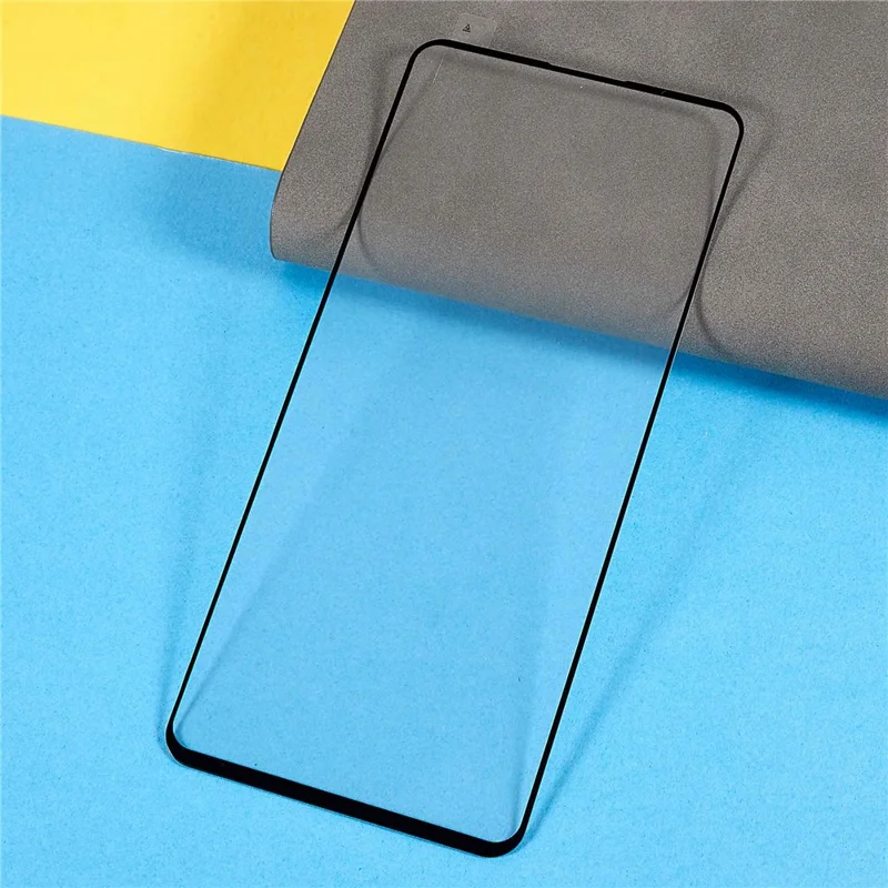 For Realme 9 Anti-shock Full Covering Full Glue Phone Screen Protector Silk Printing Tempered Glass Film