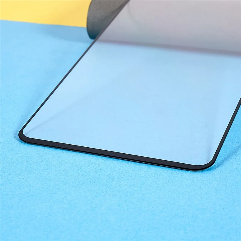 For Realme 9 Anti-shock Full Covering Full Glue Phone Screen Protector Silk Printing Tempered Glass Film