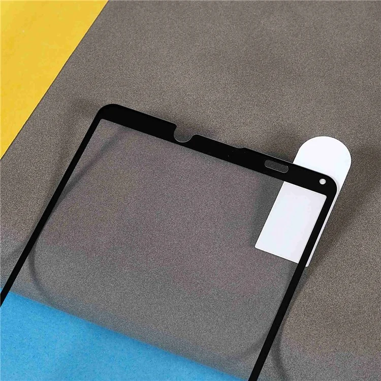 Phone Screen Film for Sony Xperia 10 IV, Full Covering Anti-dust Full Glue Silk Printing Tempered Glass Screen Protector
