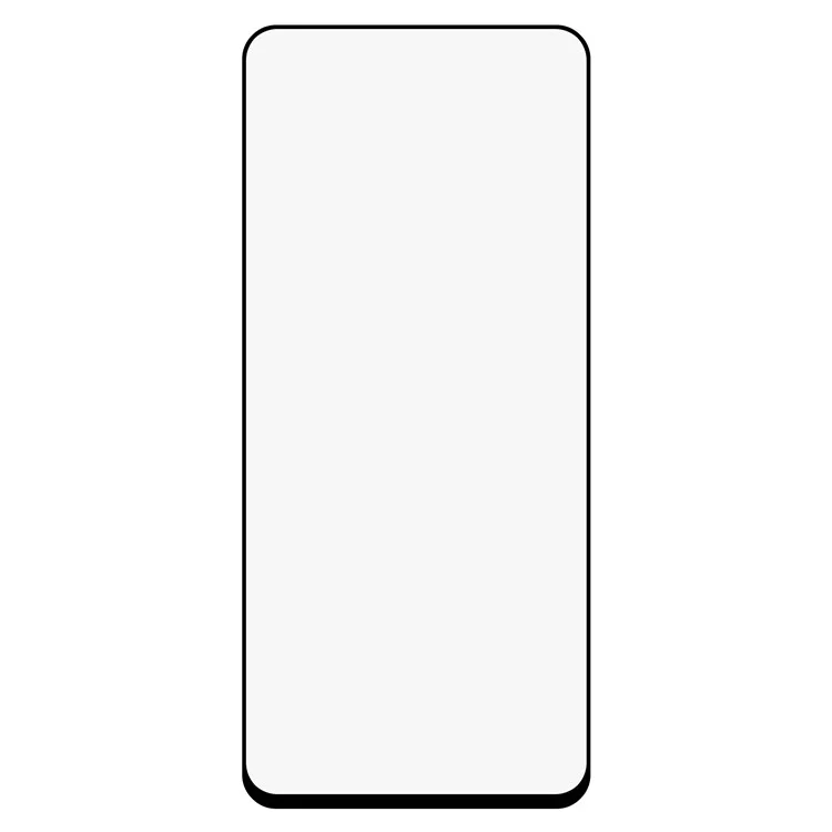 Pour Oppo Reno7 4G Silk Printing Tempered Glass Film HD Clarity Full Coverage Scratch Resistant Full Glue Screen Protector