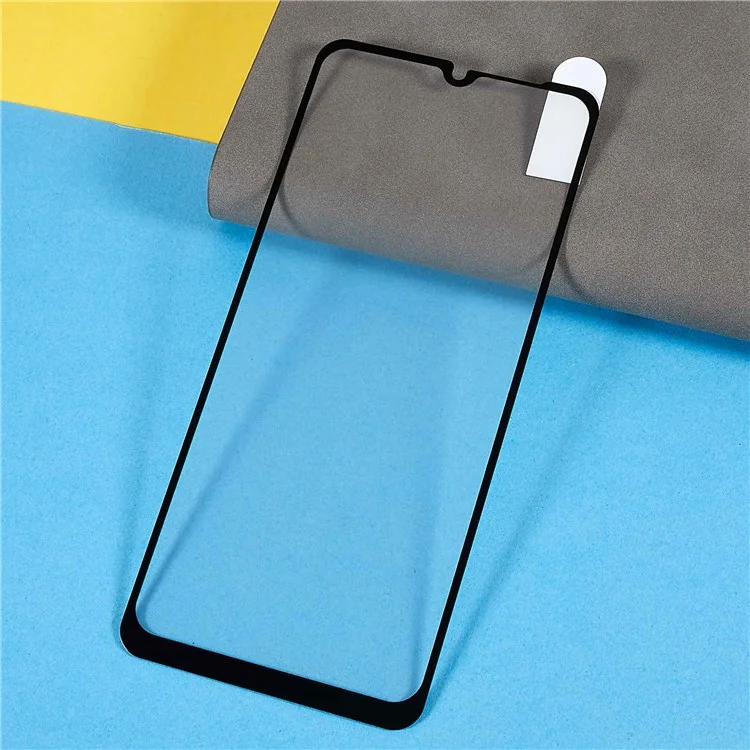 Para Samsung Galaxy M23 5G/F23 5G HD Clear Silk Printing Tempered Glass Film Full Coverage Scratch Resistant Full Glue Screen Protector