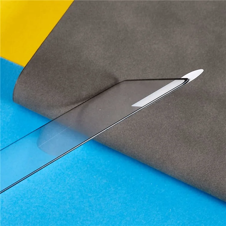 Pour Xiaomi Poco F4 GT Silk Printing Tempered Glass Phone Screen Film Full Coverage Full Glue Screen Protector