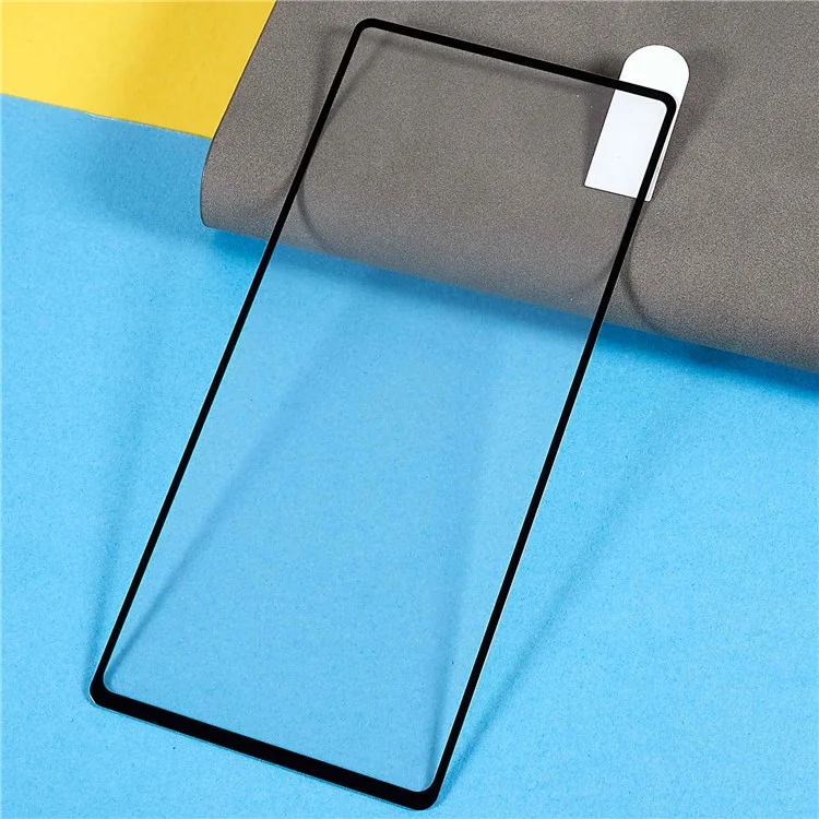 Para Google Pixel 6a Full Glue Full Covering Bubble-free Phone Screen Protector Silk Printing Tempered Glass Film