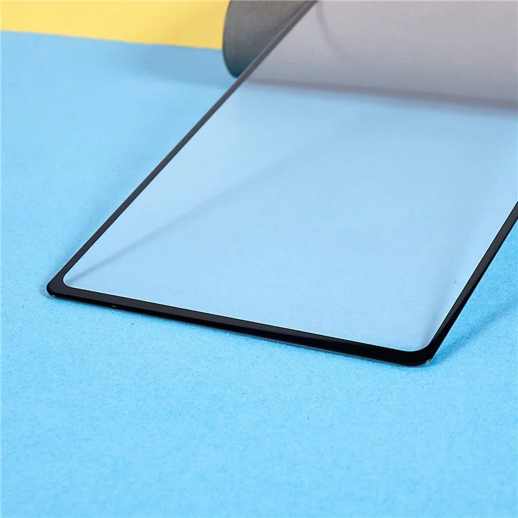 Para Google Pixel 6a Full Glue Full Covering Bubble-free Phone Screen Protector Silk Printing Tempered Glass Film