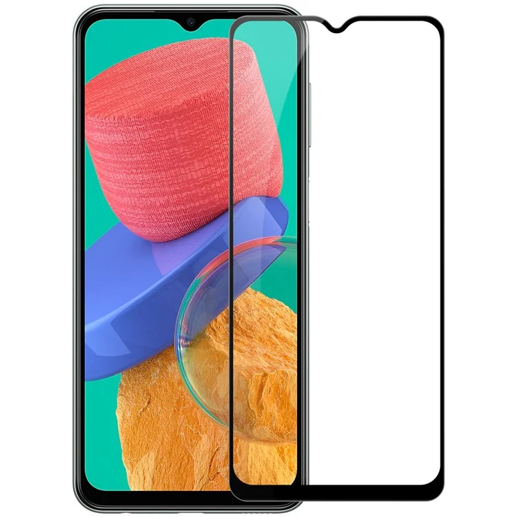 NILLKIN CP+PRO for Samsung Galaxy M33 5G (Global Version)/M23 5G/F23 5G Screen Protector 9 Hardness HD Anti-Scratch Anti-glare AGC Glass Film Guard