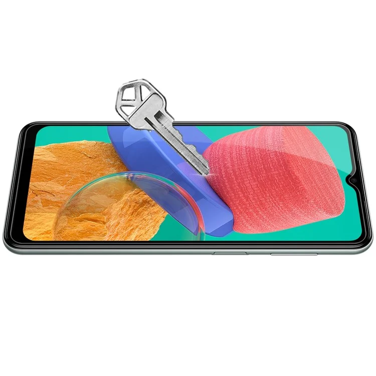 NILLKIN CP+PRO for Samsung Galaxy M33 5G (Global Version)/M23 5G/F23 5G Screen Protector 9 Hardness HD Anti-Scratch Anti-glare AGC Glass Film Guard