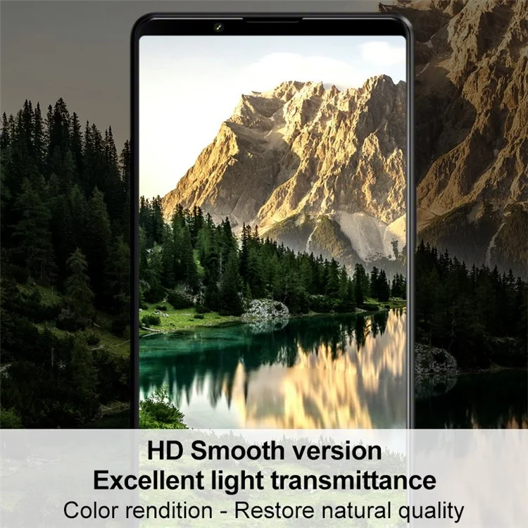 IMAK for Sony Xperia 1 IV 2Pcs/Set Hydrogel Film III Screen Protector Full Coverage Protection Transparent Flexible TPU Anti-fingerprint Hydrogel Film