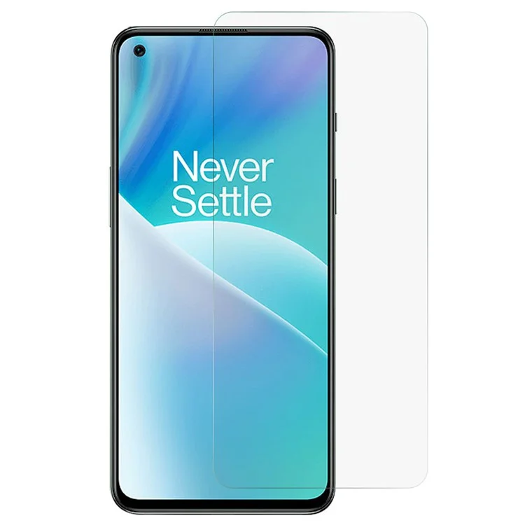 Для OnePlus Nord 2T 5G HD Закалённое стекло Пленка полного клея 9H Твердость 2.5D Дуговый край Устойчивый к царапинам защитный экран