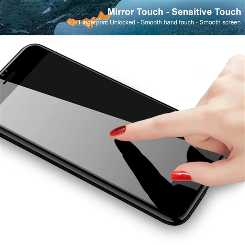 IMAK H Series For Xiaomi Redmi 10A Ultra-thin HD Dustproof Anti-dust Tempered Glass Protector Film