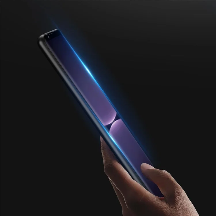 DUX DUCIS for Sony Xperia 1 IV Medium Alumina Tempered Glass Screen Protector Full Coverage 0.33mm 2.5D Arc Edge Shatter Protection Full Glue Clear Film (10D)