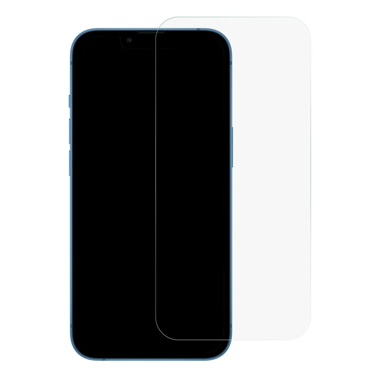 RURIHAI Para iPhone 14 Pro 6.1 polegadas Super Transparente Anti-arranhões Alto Vidro de Alumínio-silício Protetor de Tela Ultra-fino 0,18 mm Borda de Arco 2,5D