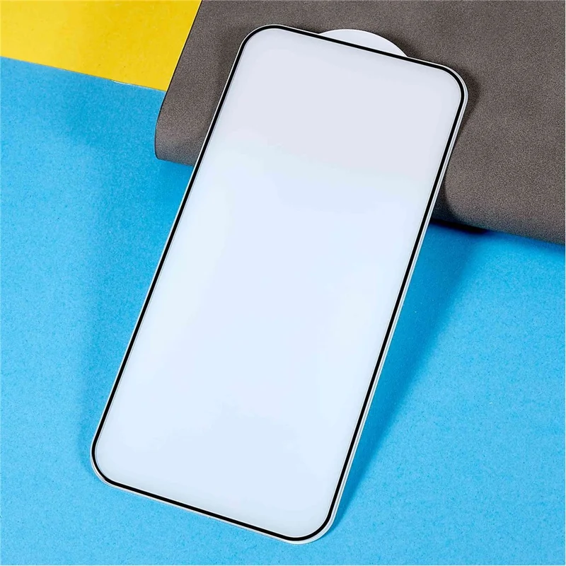 RURIHAI For iPhone 14 Pro Max 6.7 inch Secondary Hardening Full Glue HD Full Covering Anti-scratch 0.26mm 2.5D Arc Edge High Aluminum-silicon Glass Cell Phone Screen Protector Cover