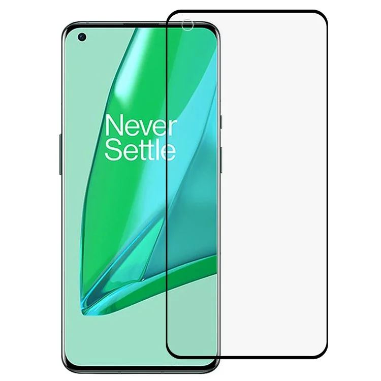 Pour un Écran en Verre de Verre Tiverted Glass OnePlus 9 Pro / 10 Pro Film D'écran de Téléphone de Colle Latérale Incurvée Couvrage Complet