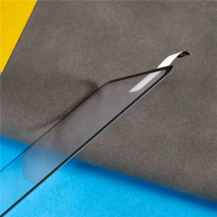 Per OnePlus Nord 2T 5G Seta Stampa Full Glue Full Screen Coverage Film Resistente all'usura Protezione dello schermo in vetro temperato