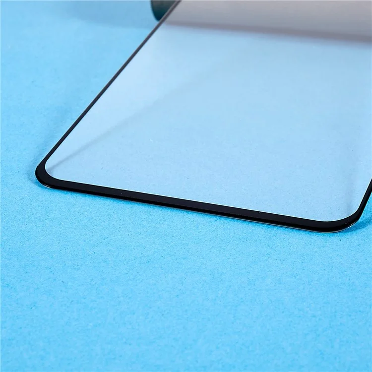 Pour OnePlus 10R 5G Silk Printing Tempered Glass Film Full Covering Anti-scratch Full Glue Cell Phone Screen Protector