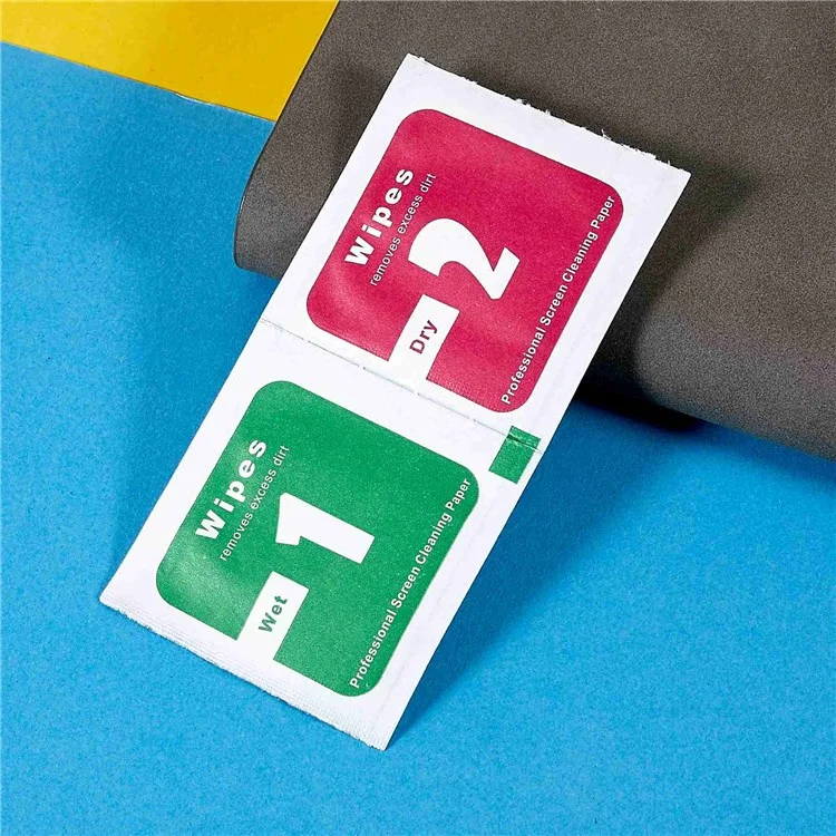 Per OnePlus Nord CE 2 Lite 5G / Oppo A33 (2020) / Motorola Moto G14 4G / G54 5G / G32 4G Copertura totale Anti-polvere Antiurto Colla totale Stampa in seta Pellicola protettiva in vetro temperato per schermo del telefono cellulare