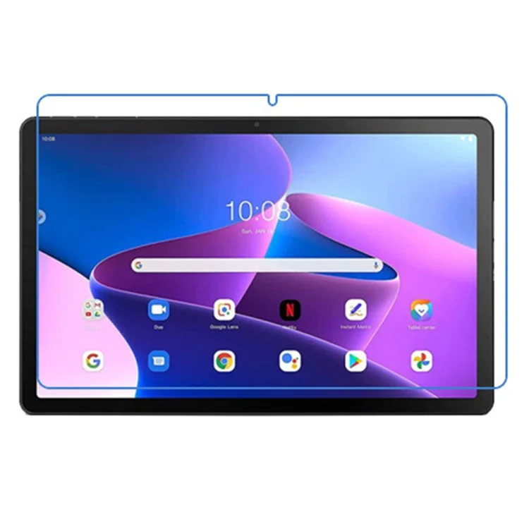 Protettore Della Schermata di Copertura Completa Per Lenovo Tab M10 Plus (Gen 3) 10,6 Pollici, Pellicola Per Schermo di Transcarency Soft Pet