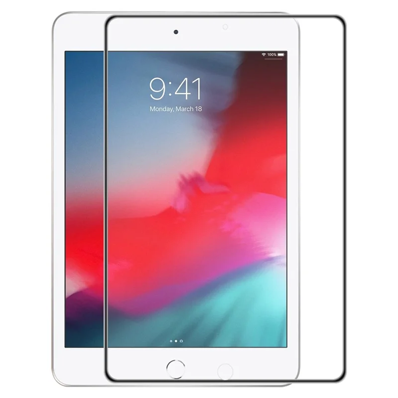 HAT PRINCE For iPad mini (2019) 7.9 inch/mini 4 Anti-drop Airbag Explosion-proof Tempered Glass Full Glue Full Screen Protector