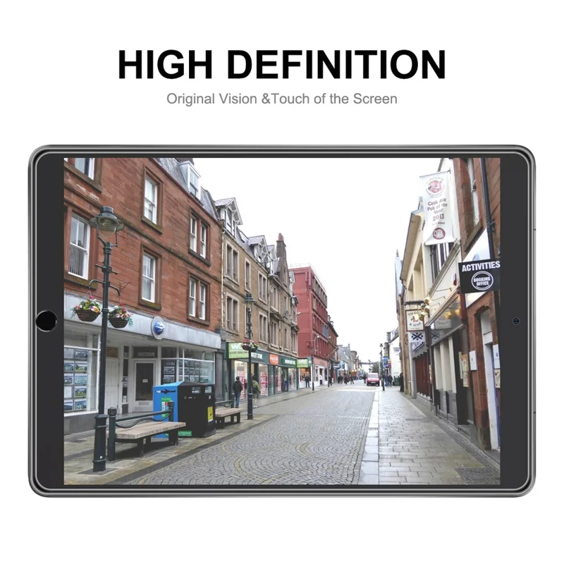 HAT PRINCE For iPad mini (2019) 7.9 inch/mini 4 Anti-drop Airbag Explosion-proof Tempered Glass Full Glue Full Screen Protector