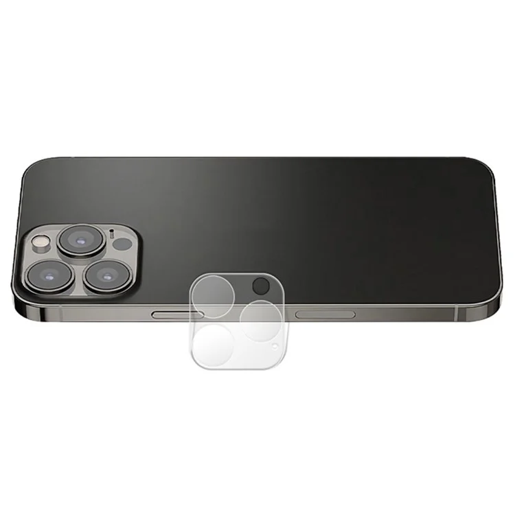 Protector de lente de cámara MOCOLO para iPhone 14 Pro 6.1 pulgadas, película protectora de vidrio templado a prueba de salpicaduras y a prueba de roturas con estampado de seda