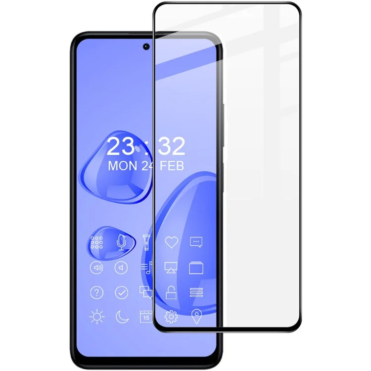 Serie Imak Pro+ Per Xiaomi Redmi Note 11t Pro 5G/Poco X4 GT 5G/Note 11t Pro+ 5G HD Clear Full Schermo Protector Film di Vetro Temperato