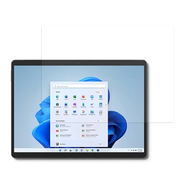 Para Microsoft Surface Pro 9 Película de Vidro Temperado 0,3 mm Borda Curva Resistente à Explosão Toque Sensível Protetor de Tela Completa