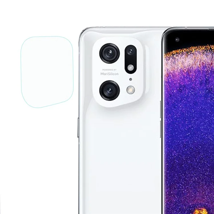 Pour Oppo, Trouver X5 Pro Back Camera Lens Protector Protector Résistant à la Caméra en Verre Trempé Caméra de la Caméra