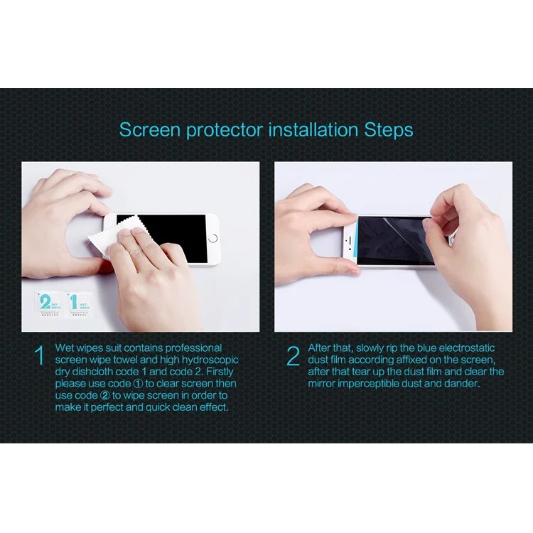 NILLKIN Amazing H for 	Meizu m3x Tempered Glass Screen Protector 9H Anti-explosion