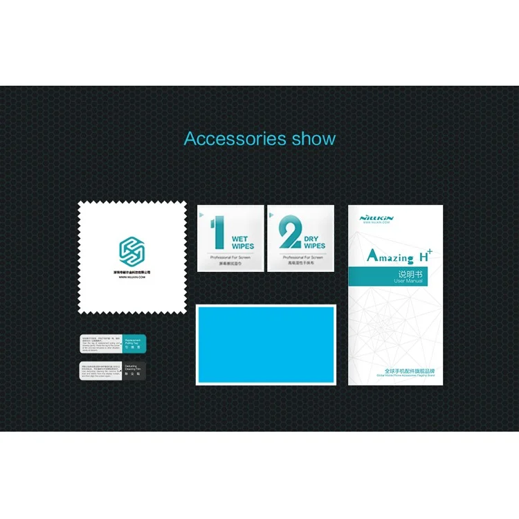 NILLKIN Amazing H for 	Meizu m3x Tempered Glass Screen Protector 9H Anti-explosion