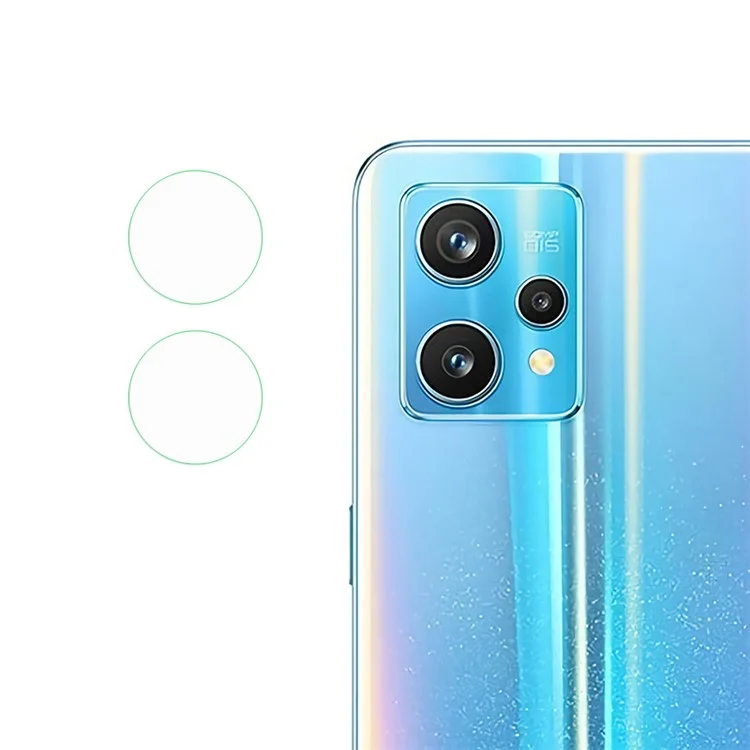 Para Realme 9 Pro+ 5G Vidro Temperado HD Suave Transparente Protetor de Lente de Câmera de Fundo