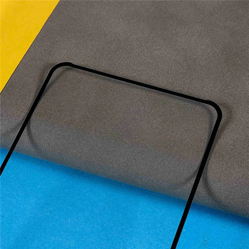 9D Tempered Glass Film for Xiaomi Poco X4 Pro 5G, Scratch-Resistant Side Glue Silk Printing Full Coverage Screen Protector