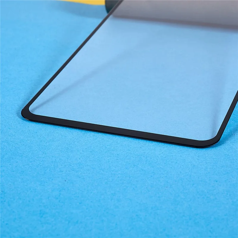 9D Tempered Glass Film for Xiaomi Poco X4 Pro 5G, Scratch-Resistant Side Glue Silk Printing Full Coverage Screen Protector