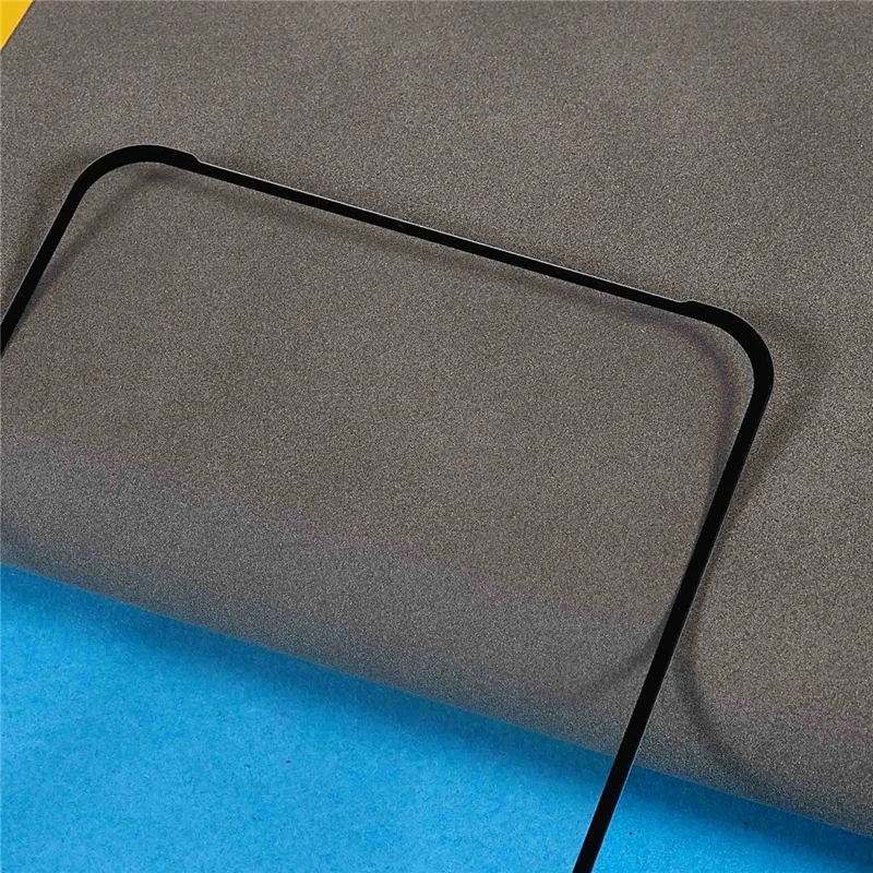 For Oppo A96 4G 9D Side Glue Silk Printing Film HD Tempered Glass Full Covering 9H Anti-Explosion Screen Protector